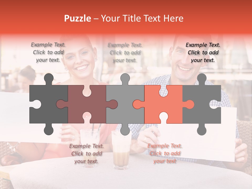 Clothing Kiss Love PowerPoint Template