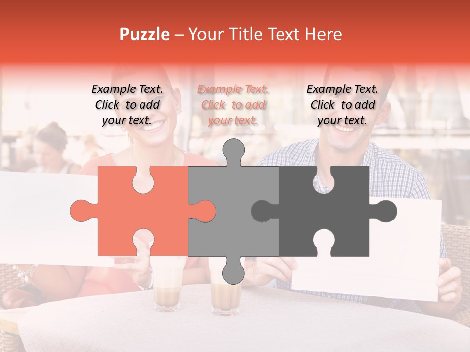 Clothing Kiss Love PowerPoint Template