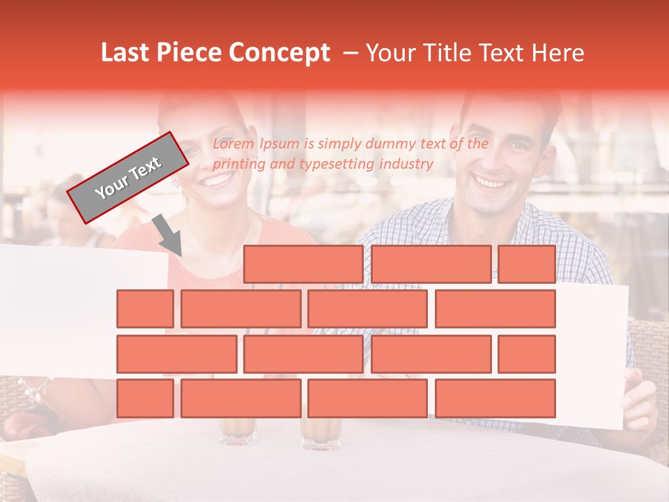 Clothing Kiss Love PowerPoint Template