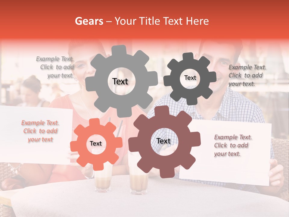 Clothing Kiss Love PowerPoint Template