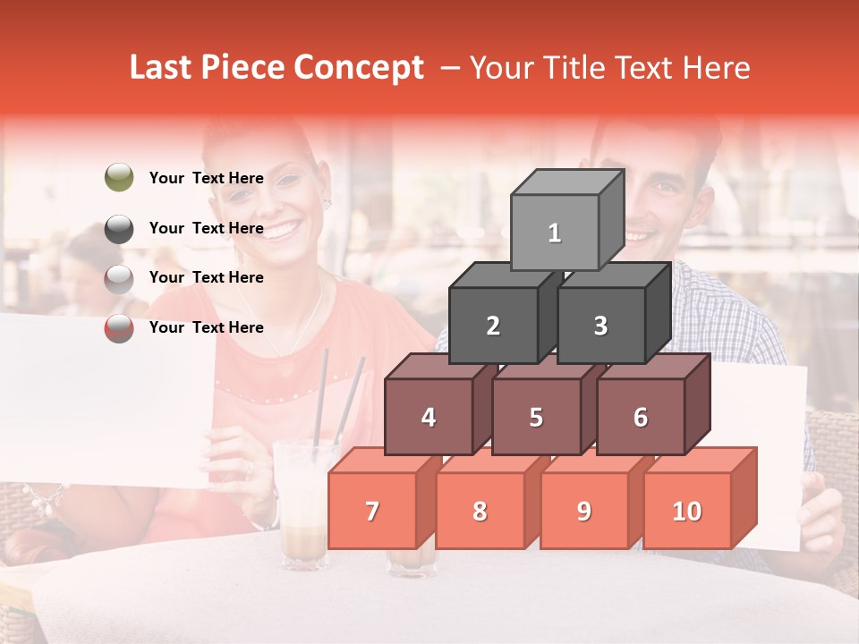 Clothing Kiss Love PowerPoint Template