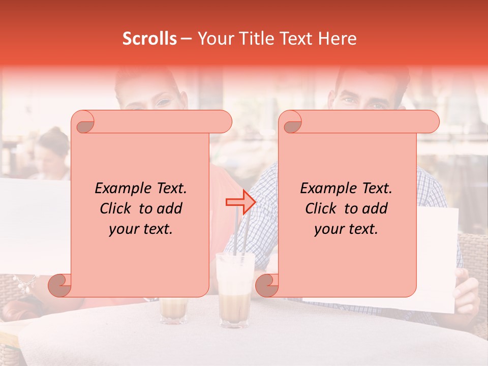 Clothing Kiss Love PowerPoint Template