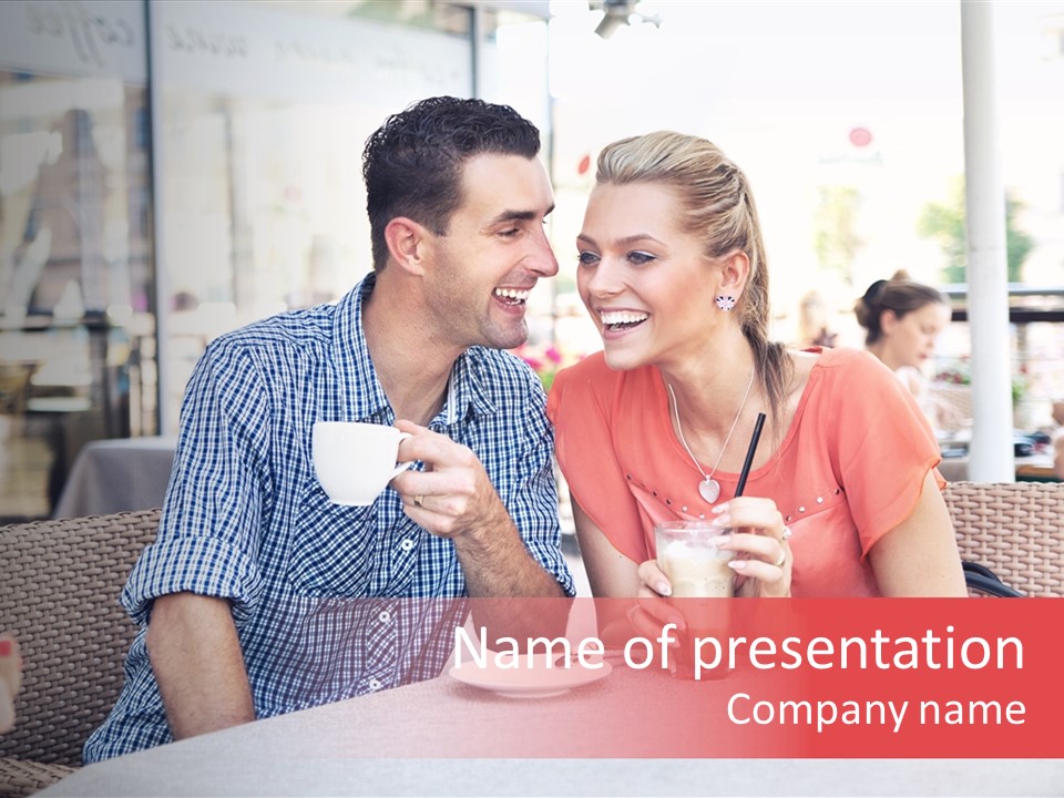 Happy Fun Tea PowerPoint Template