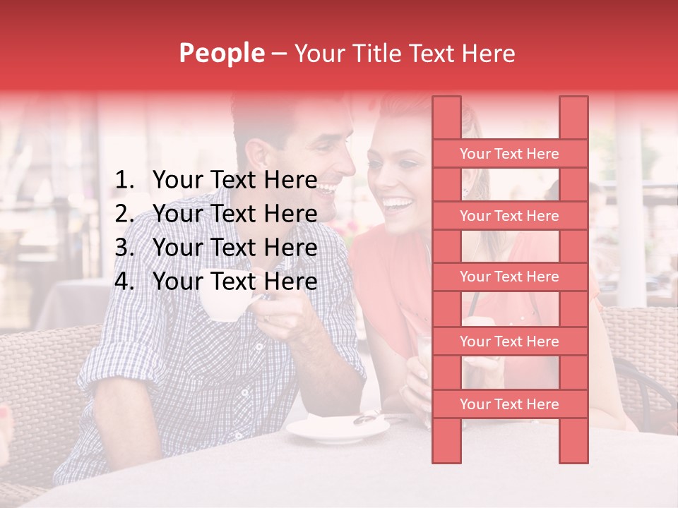 Happy Fun Tea PowerPoint Template