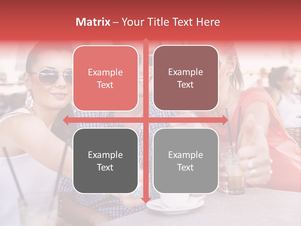 Love Color Drink PowerPoint Template