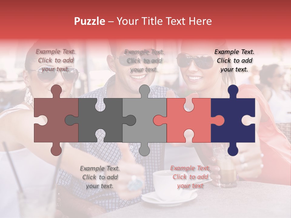 Love Color Drink PowerPoint Template