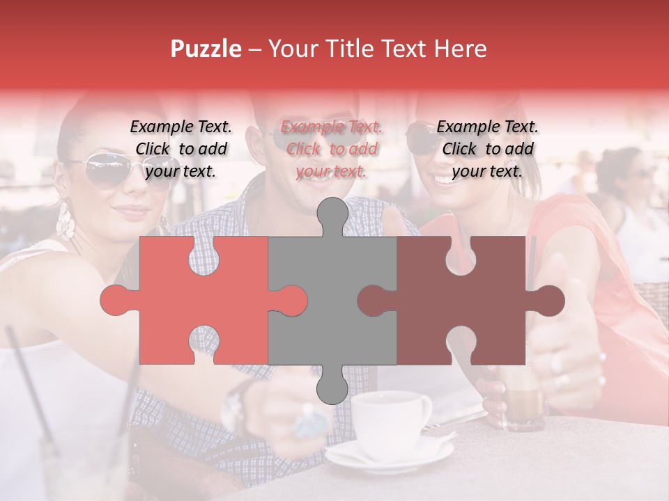 Love Color Drink PowerPoint Template