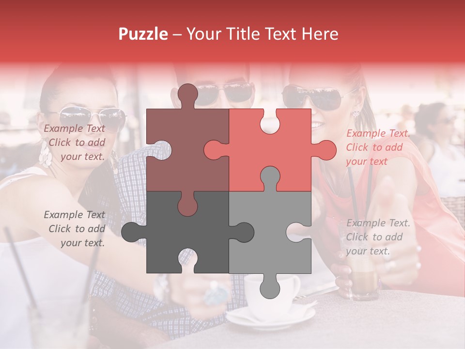 Love Color Drink PowerPoint Template