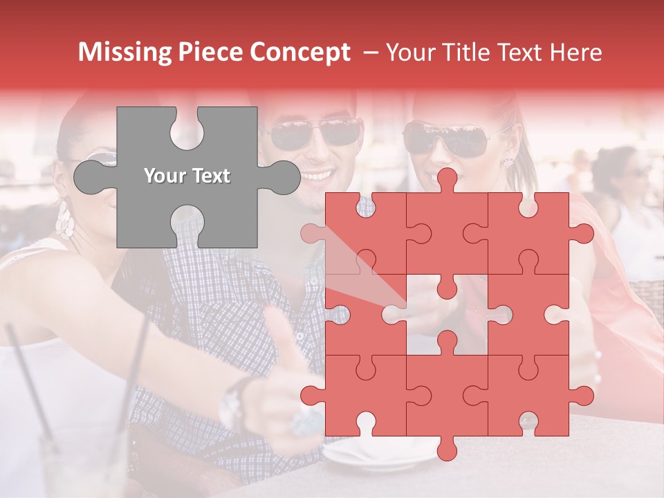 Love Color Drink PowerPoint Template