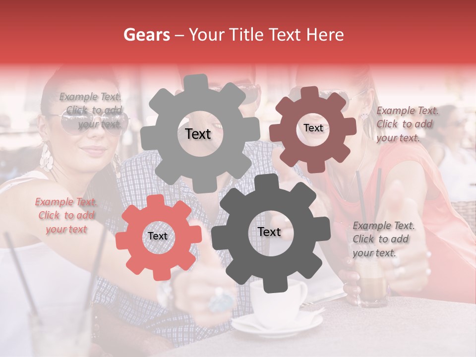 Love Color Drink PowerPoint Template