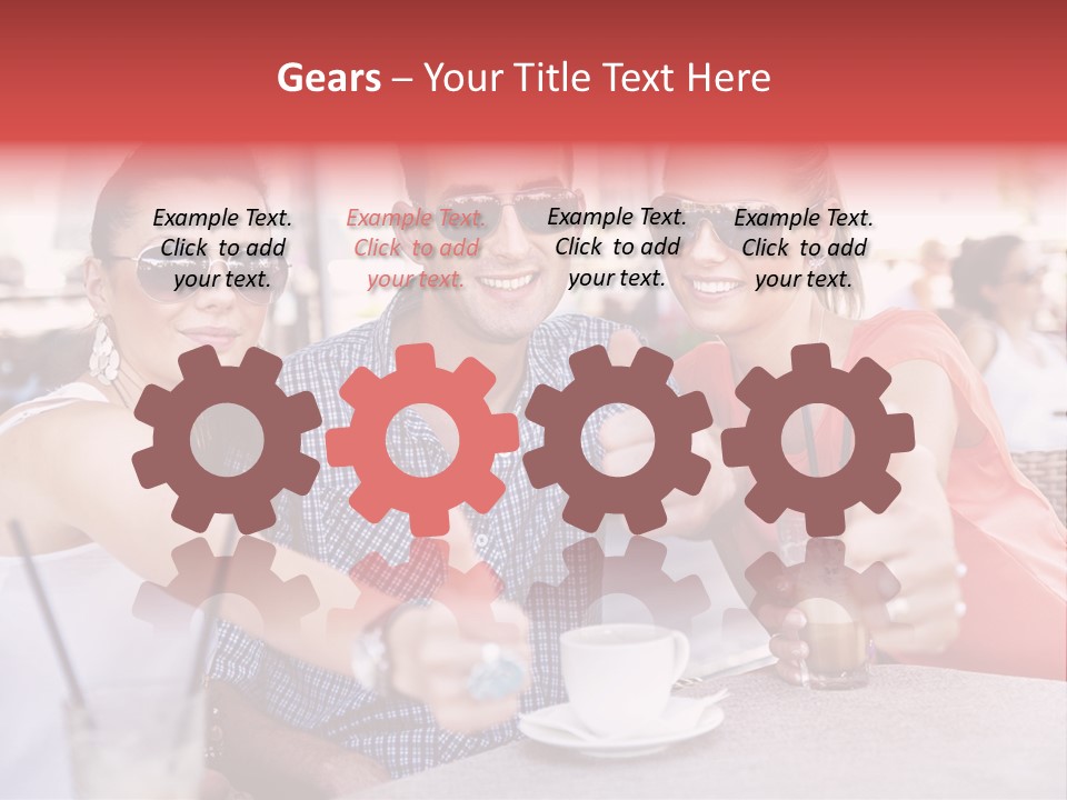 Love Color Drink PowerPoint Template