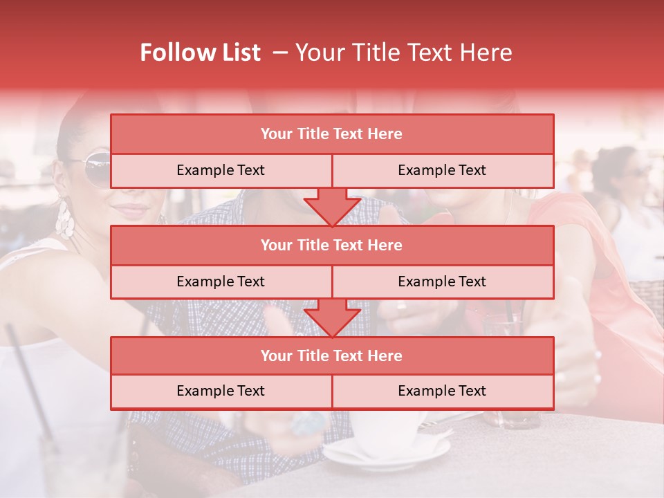 Love Color Drink PowerPoint Template