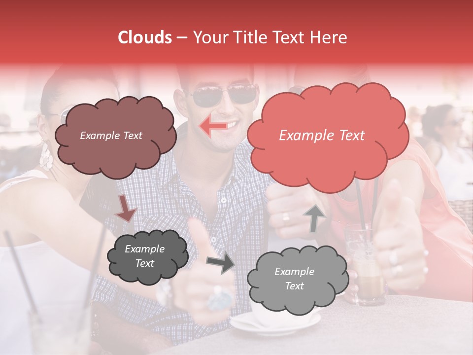 Love Color Drink PowerPoint Template