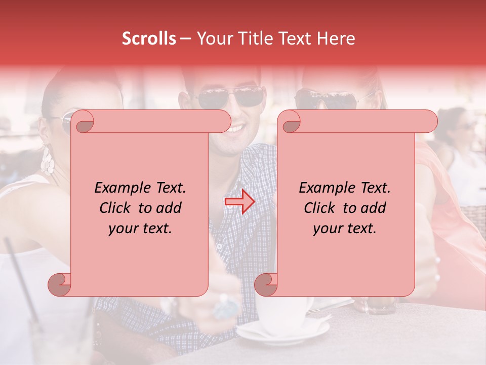 Love Color Drink PowerPoint Template