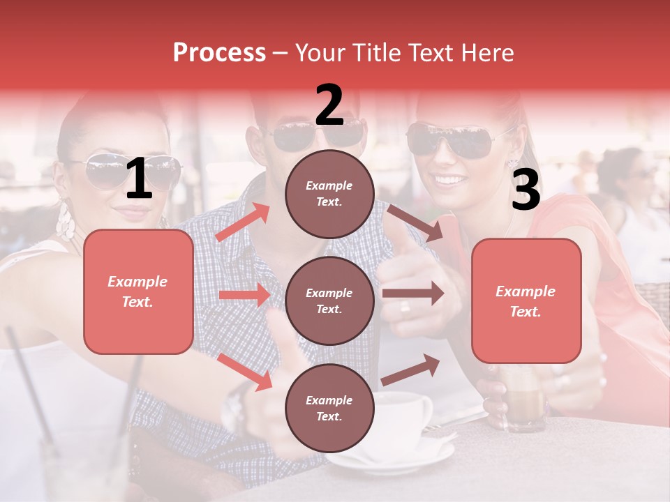 Love Color Drink PowerPoint Template