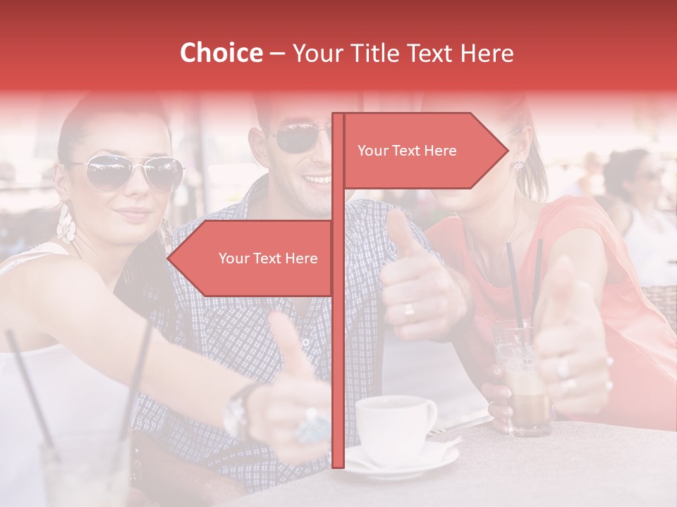 Love Color Drink PowerPoint Template
