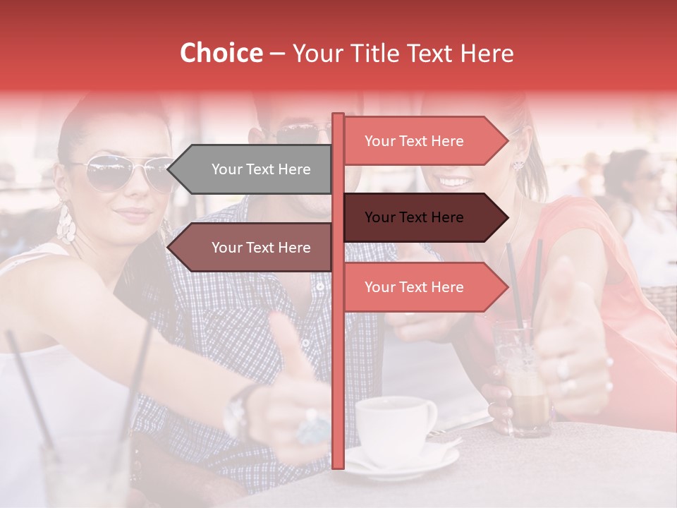 Love Color Drink PowerPoint Template