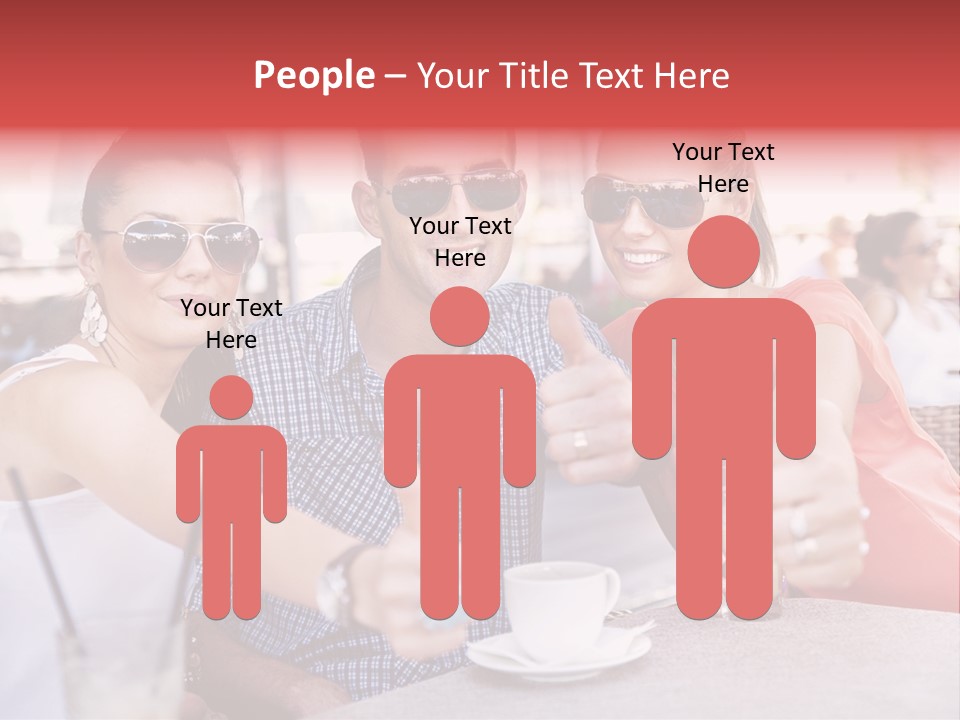 Love Color Drink PowerPoint Template