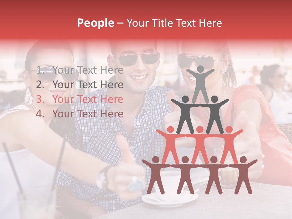 Love Color Drink PowerPoint Template