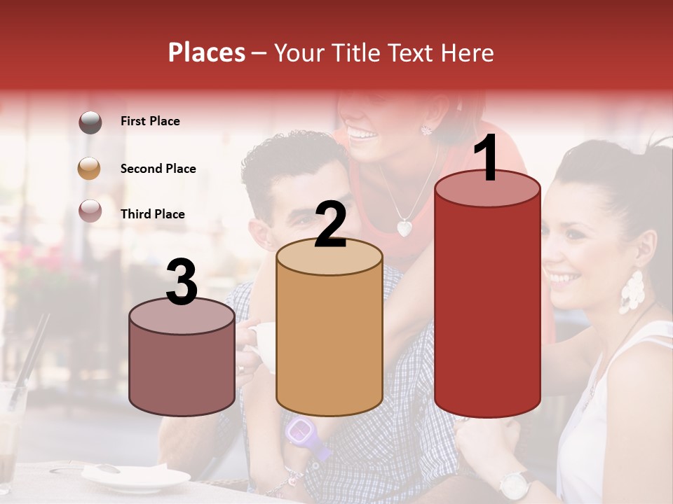 Meeting Table Cup PowerPoint Template