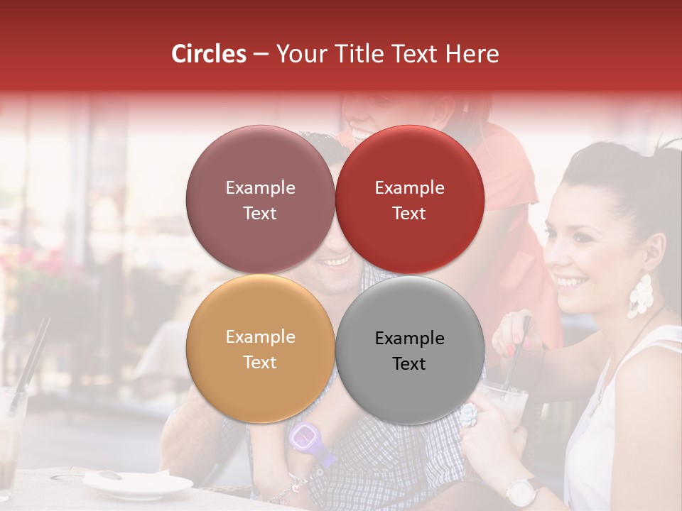 Meeting Table Cup PowerPoint Template