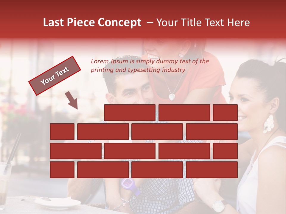 Meeting Table Cup PowerPoint Template