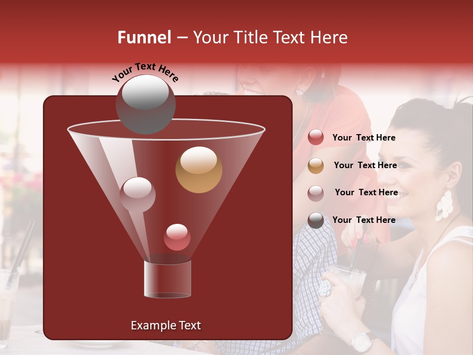 Meeting Table Cup PowerPoint Template