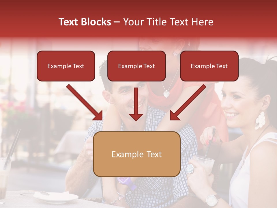 Meeting Table Cup PowerPoint Template