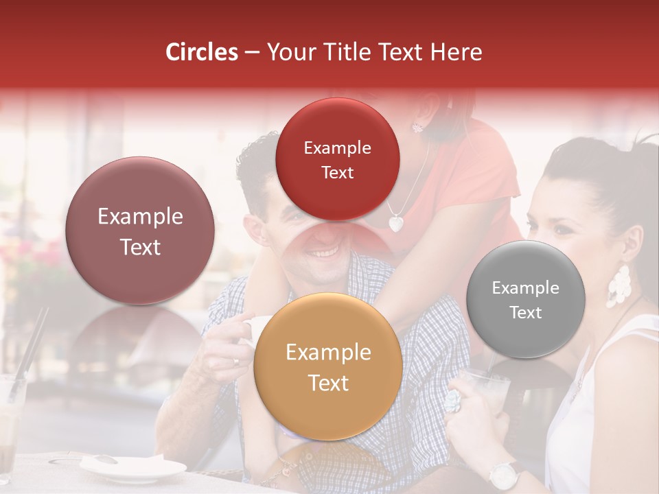 Meeting Table Cup PowerPoint Template