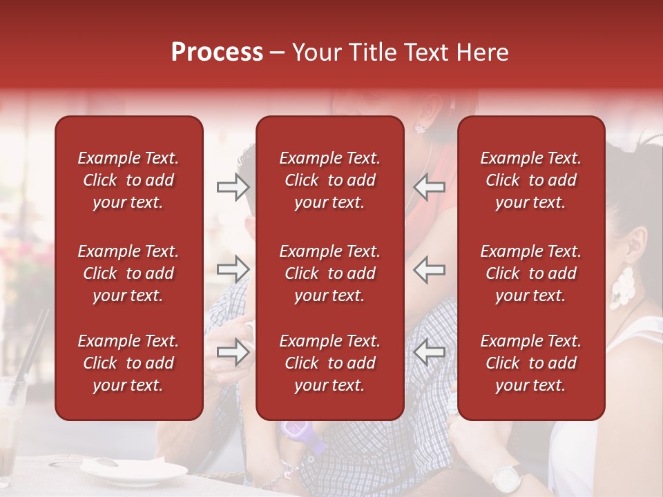 Meeting Table Cup PowerPoint Template