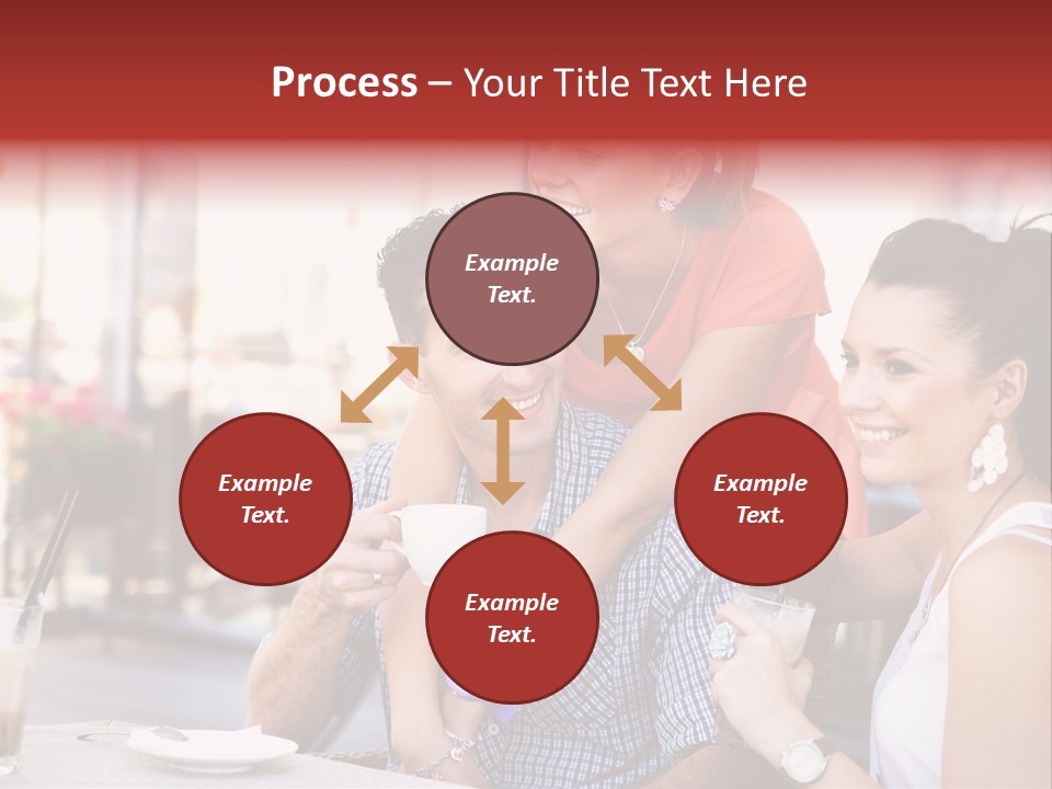 Meeting Table Cup PowerPoint Template