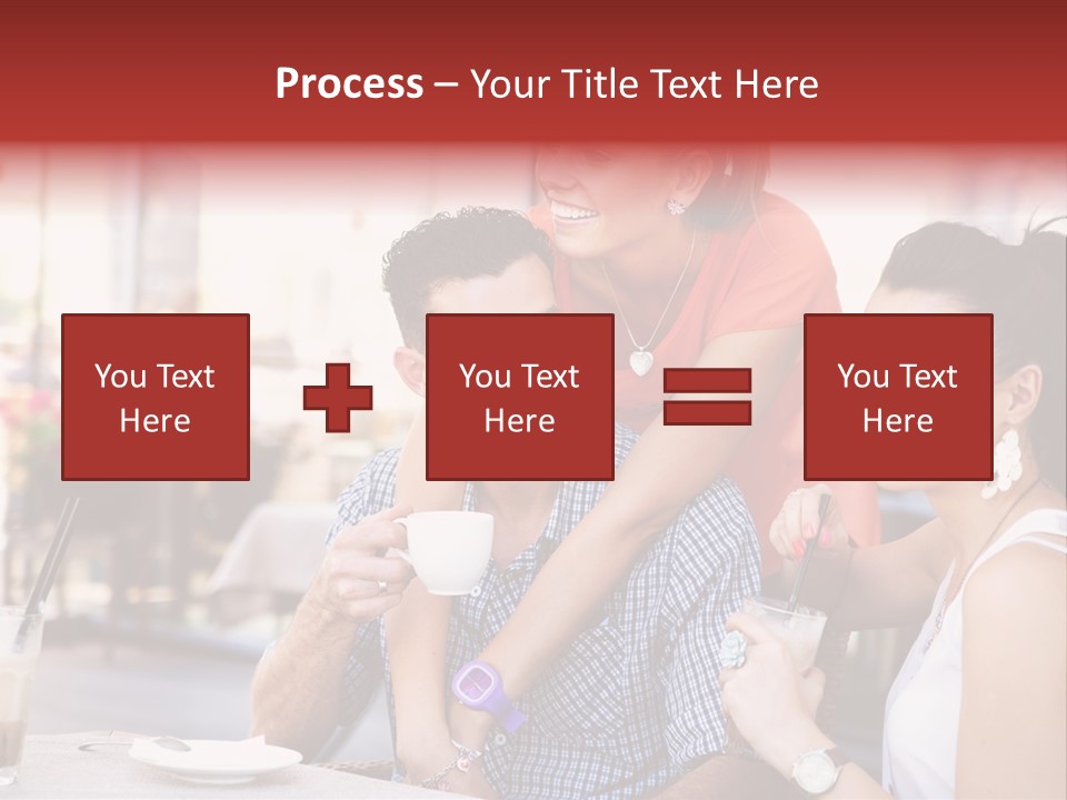 Meeting Table Cup PowerPoint Template