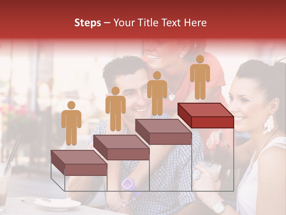 Meeting Table Cup PowerPoint Template