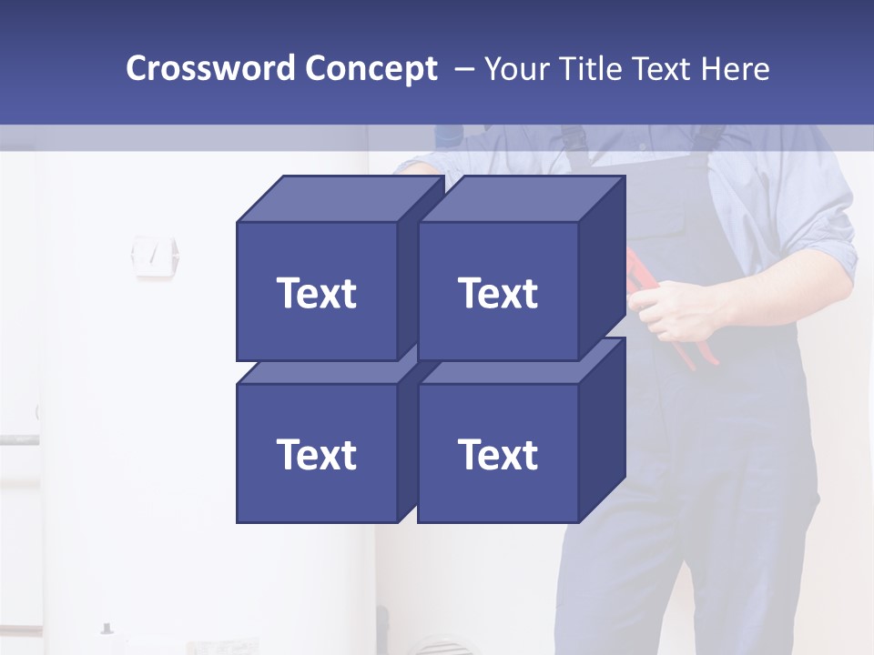 Wrench Hand Craftsman PowerPoint Template