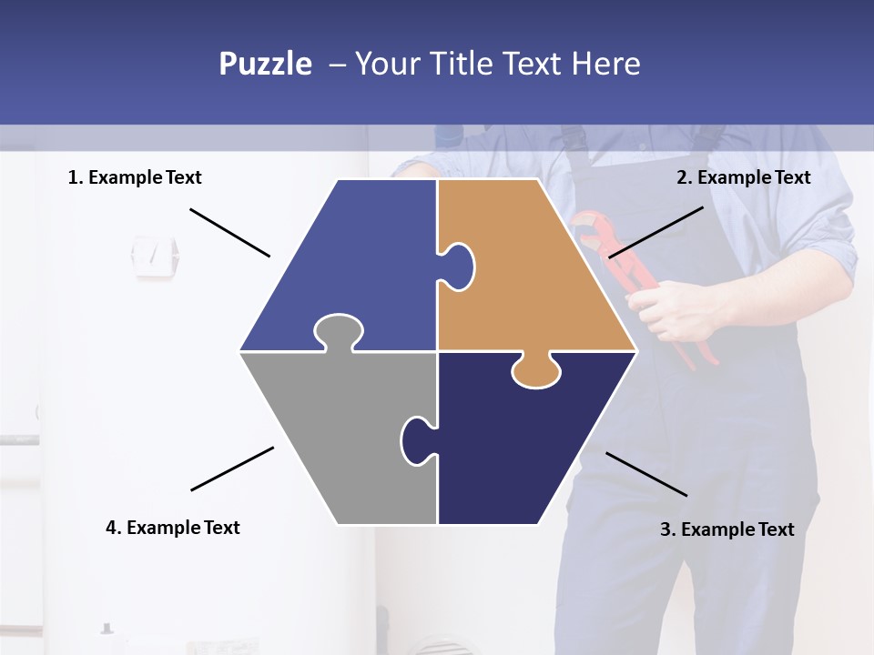 Wrench Hand Craftsman PowerPoint Template