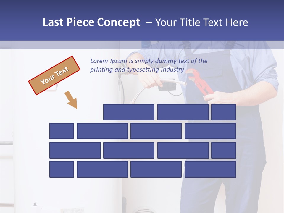 Wrench Hand Craftsman PowerPoint Template