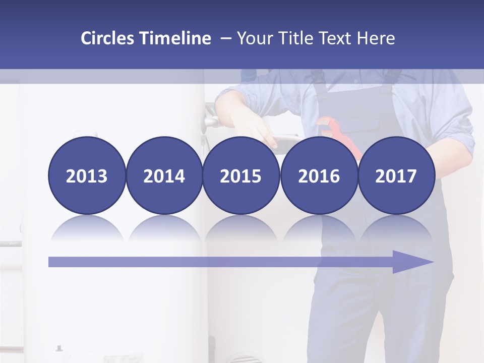 Wrench Hand Craftsman PowerPoint Template