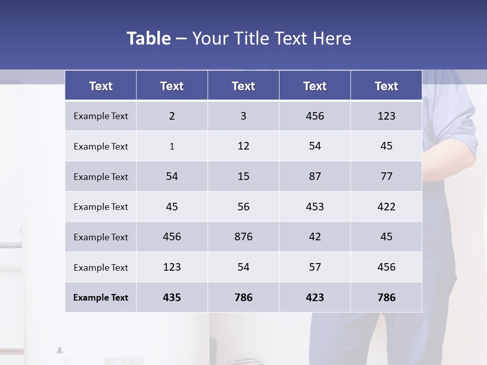 Wrench Hand Craftsman PowerPoint Template