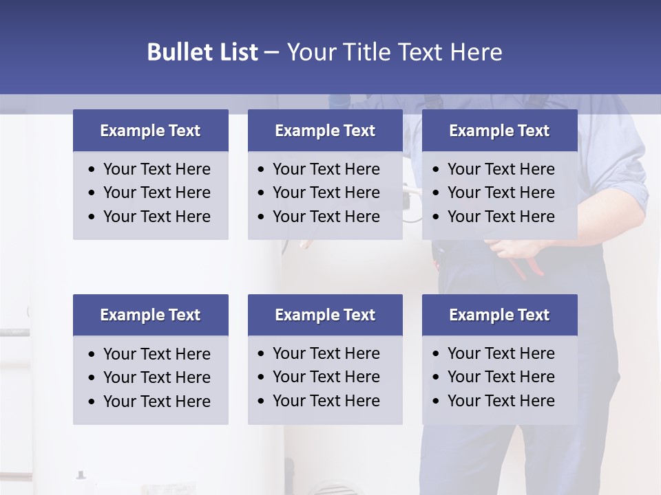 Wrench Hand Craftsman PowerPoint Template
