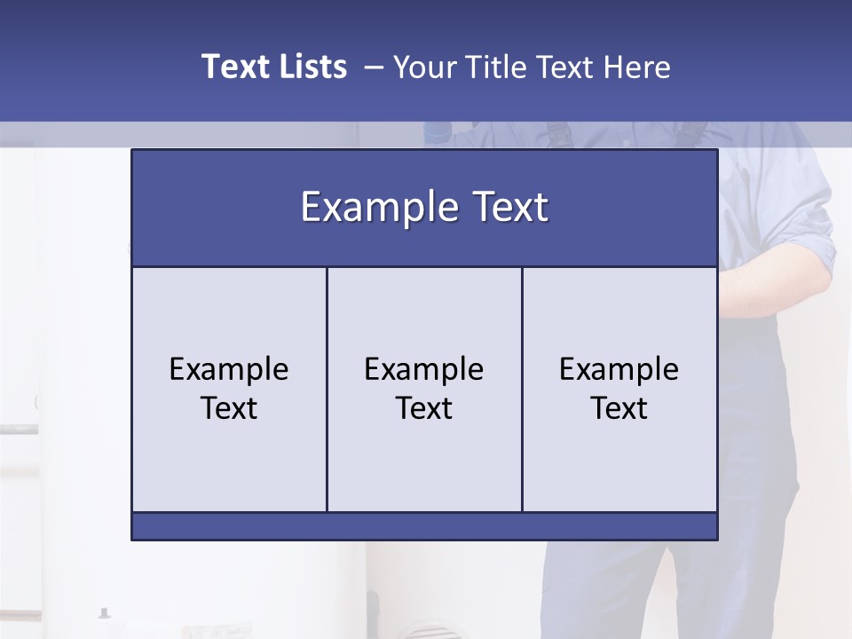 Wrench Hand Craftsman PowerPoint Template