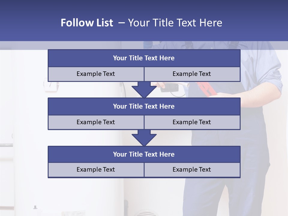 Wrench Hand Craftsman PowerPoint Template