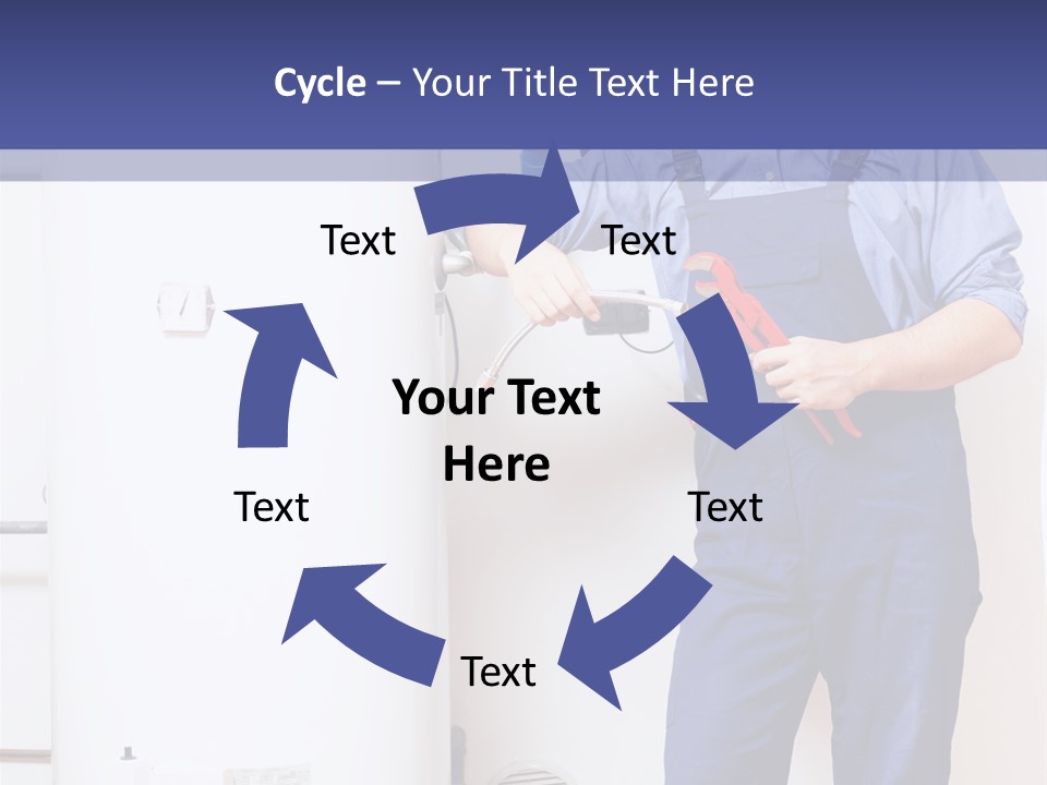 Wrench Hand Craftsman PowerPoint Template