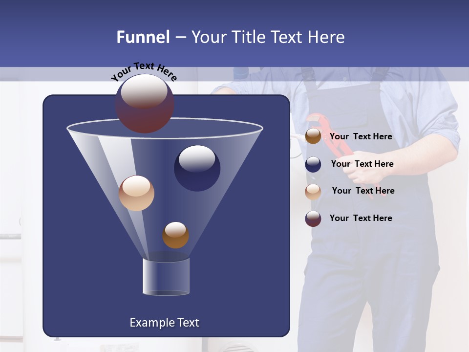 Wrench Hand Craftsman PowerPoint Template