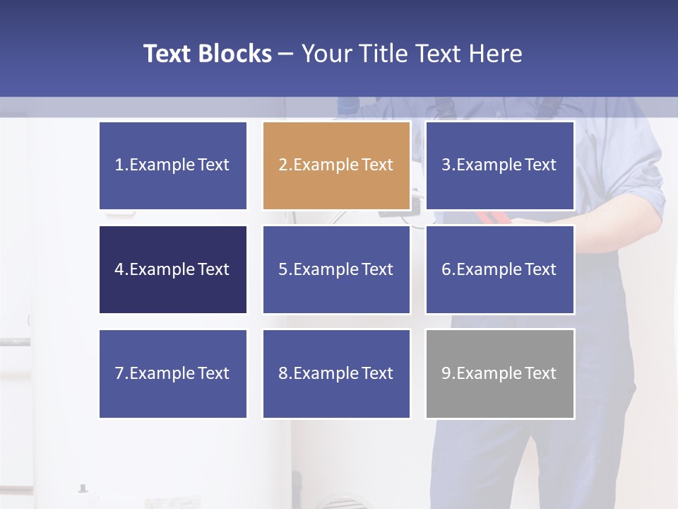 Wrench Hand Craftsman PowerPoint Template