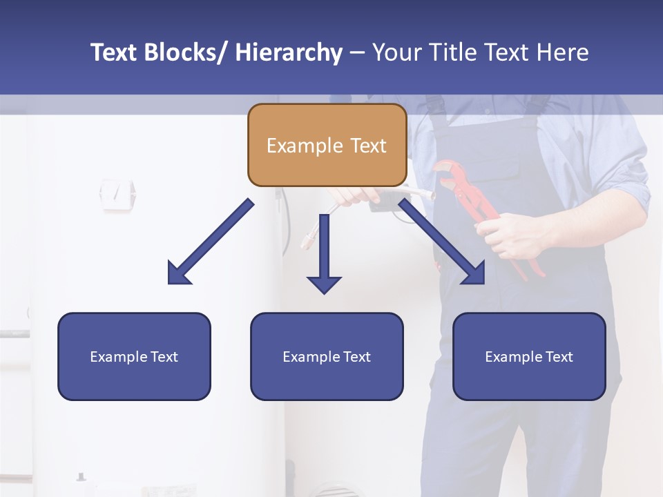 Wrench Hand Craftsman PowerPoint Template