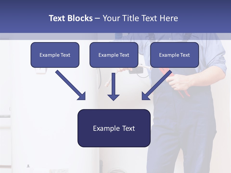 Wrench Hand Craftsman PowerPoint Template