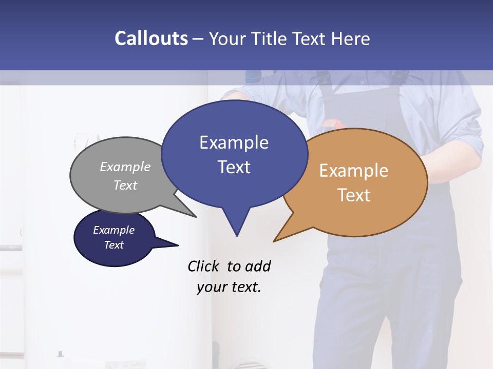Wrench Hand Craftsman PowerPoint Template
