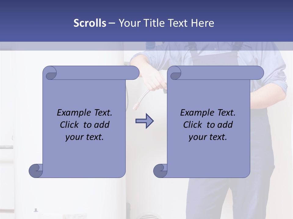 Wrench Hand Craftsman PowerPoint Template