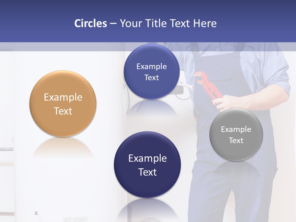 Wrench Hand Craftsman PowerPoint Template