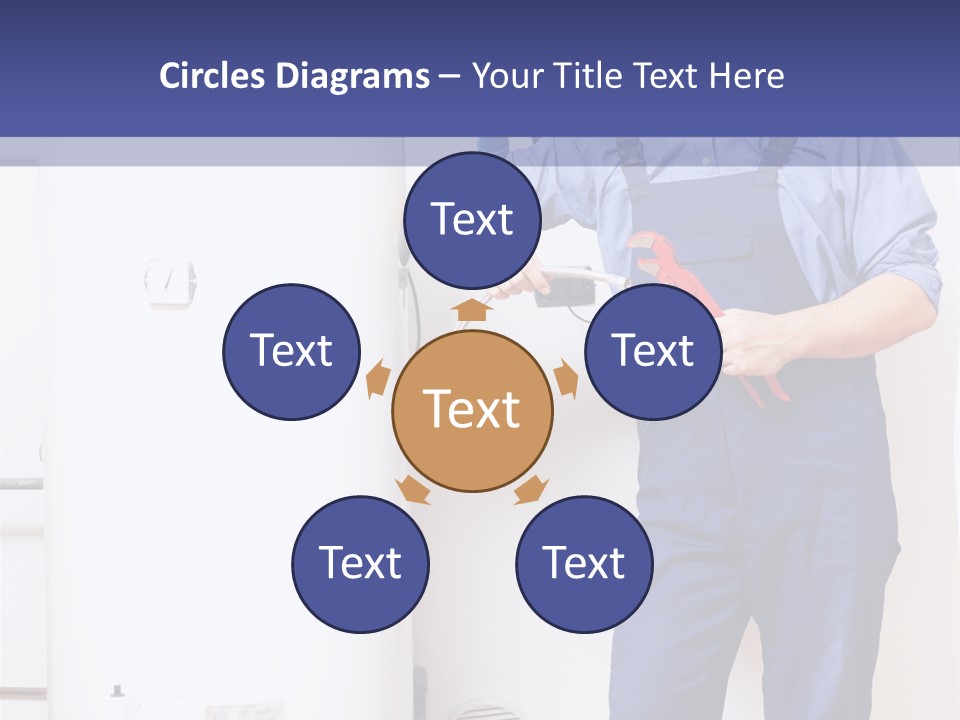 Wrench Hand Craftsman PowerPoint Template